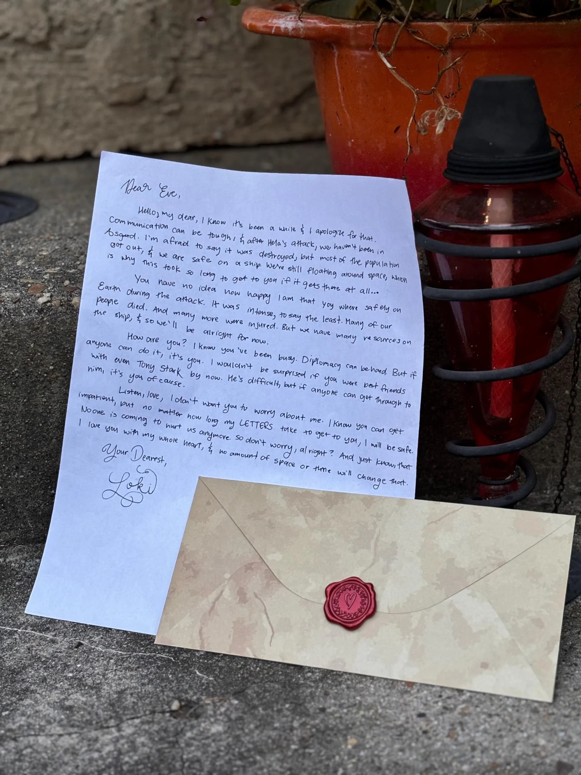 Letter from your Comfort Character - Image 1