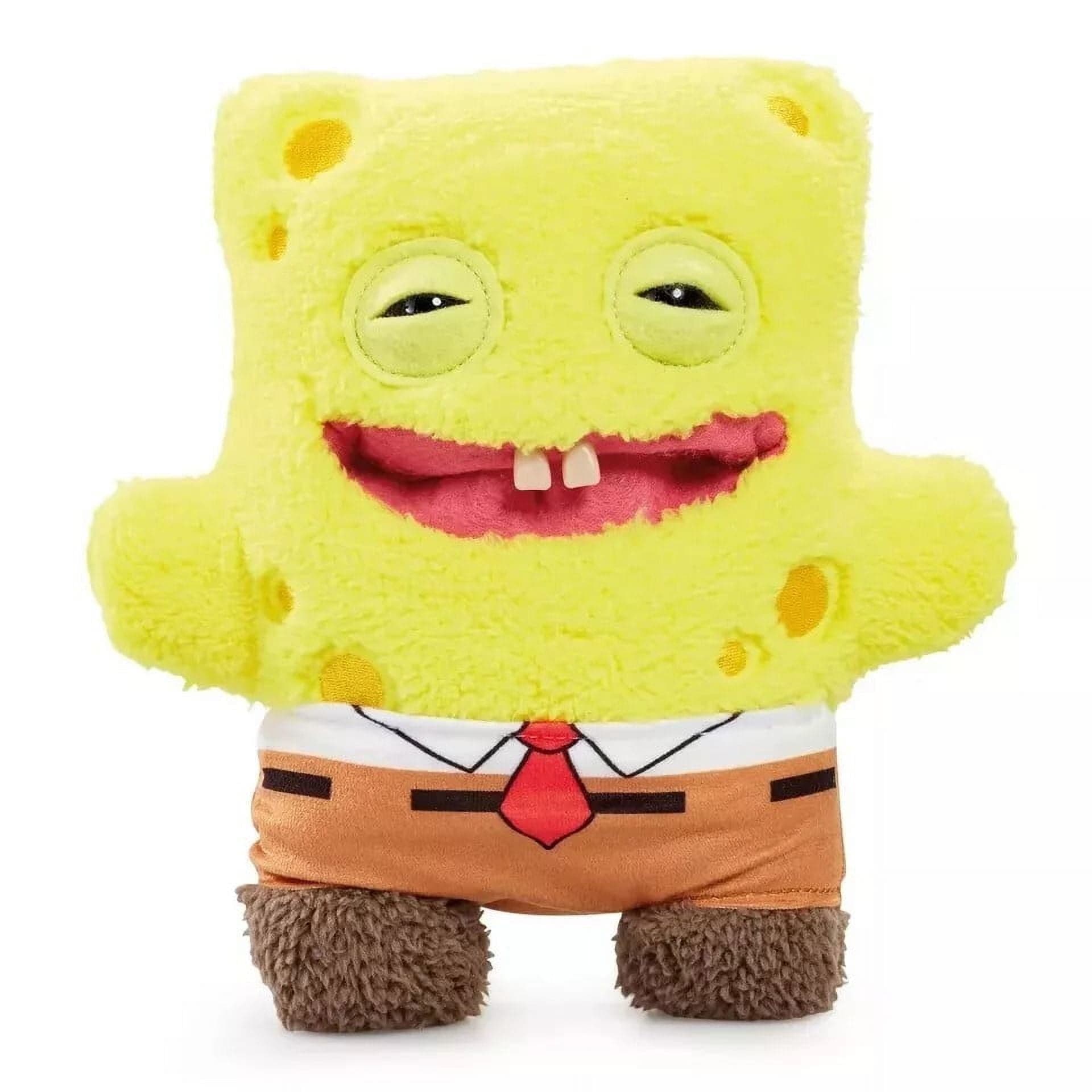 11" Fugg-ler SpongeBob SquarePants Plush Toy, Funny Monster Stuffed Plush Toy, Quirky Limited Edition SpongeBob Gift for Kids & Collectors, Fun and Cuddly SpongeBob Plush Toy - Image 1