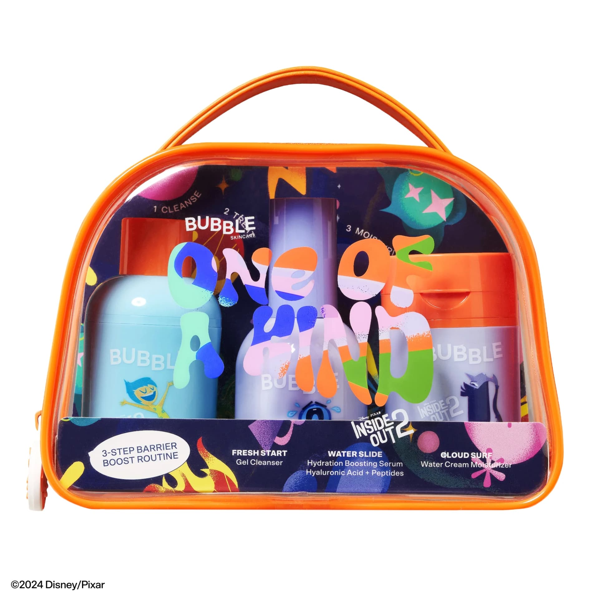 Inside Out 2: One of a Kind 3-Step Barrier Boost Routine, Bubble Skincare, For All Skin Types - Image 1