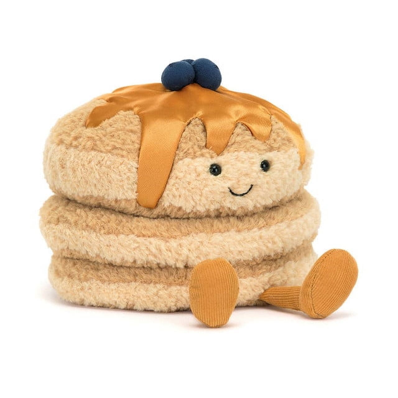 Jellycat Amuseables Fran Pancakes 5.12" Plush Toy - Ultra Soft Stuffed Animal, Easter Gift - Image 1