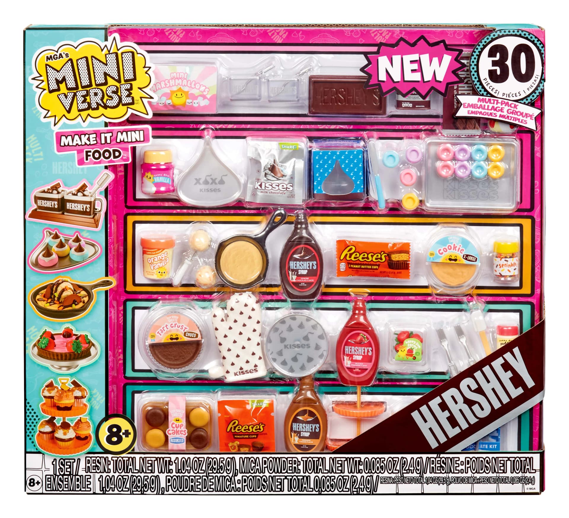 MGA's Miniverse Make It Mini Food Hershey Multi-Pack Mini Collectibles, Novelty Food Toy, Ages 8+ - Image 1