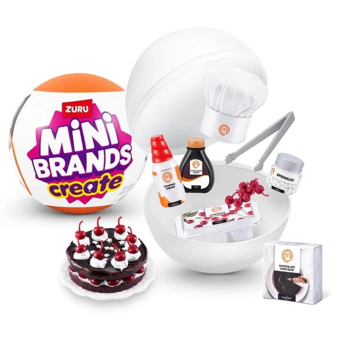 Mini Brands Create MasterChef Capsule by ZURU Play Food Toys - Image 1