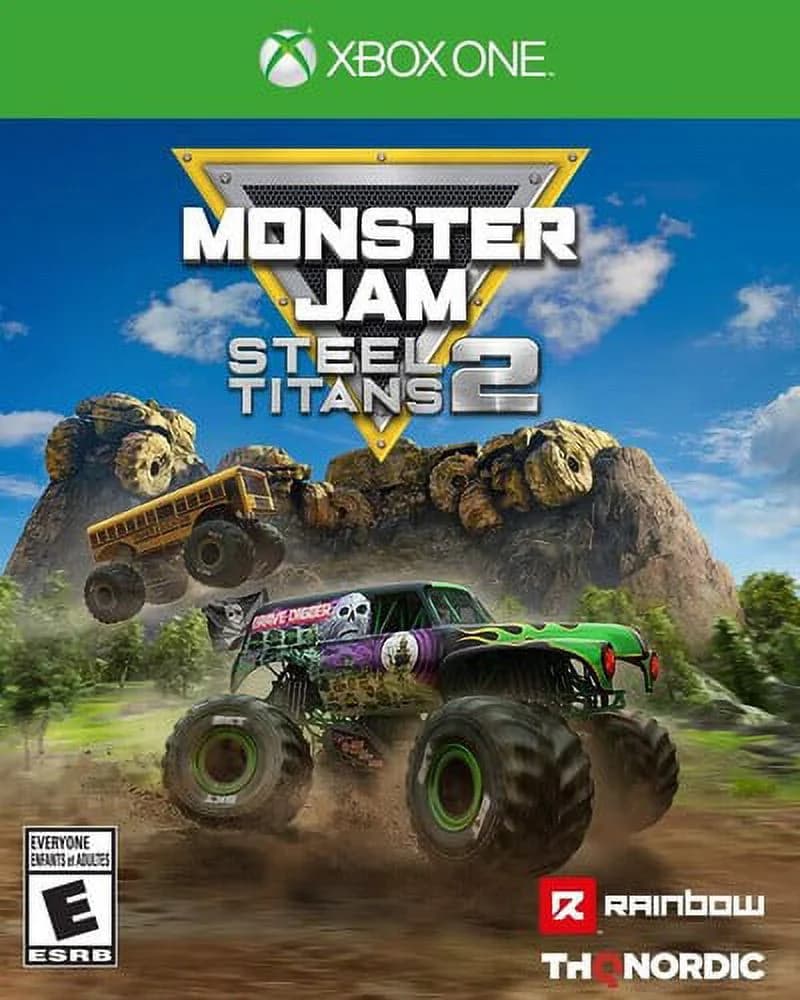 Monster Jam Steel Titans 2, THQ-Nordic, Nordic Games, Xbox One, 811994022905 - Image 1