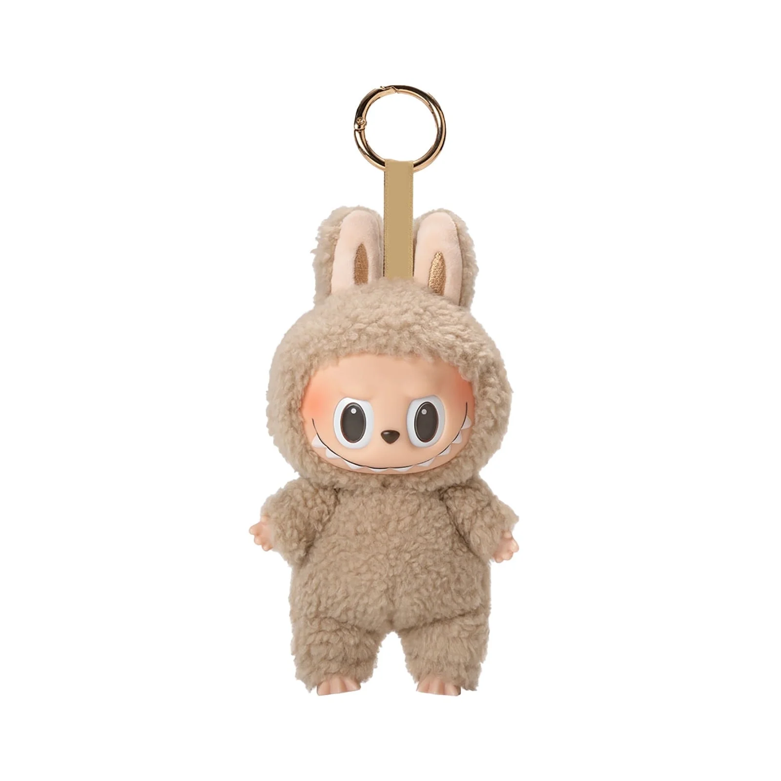 Price Drop Gifts 1Pcs Beige POP MART LABUBU The Monsters Etciting Macaron Plush Dolls Figure Toy Boxes - Image 1