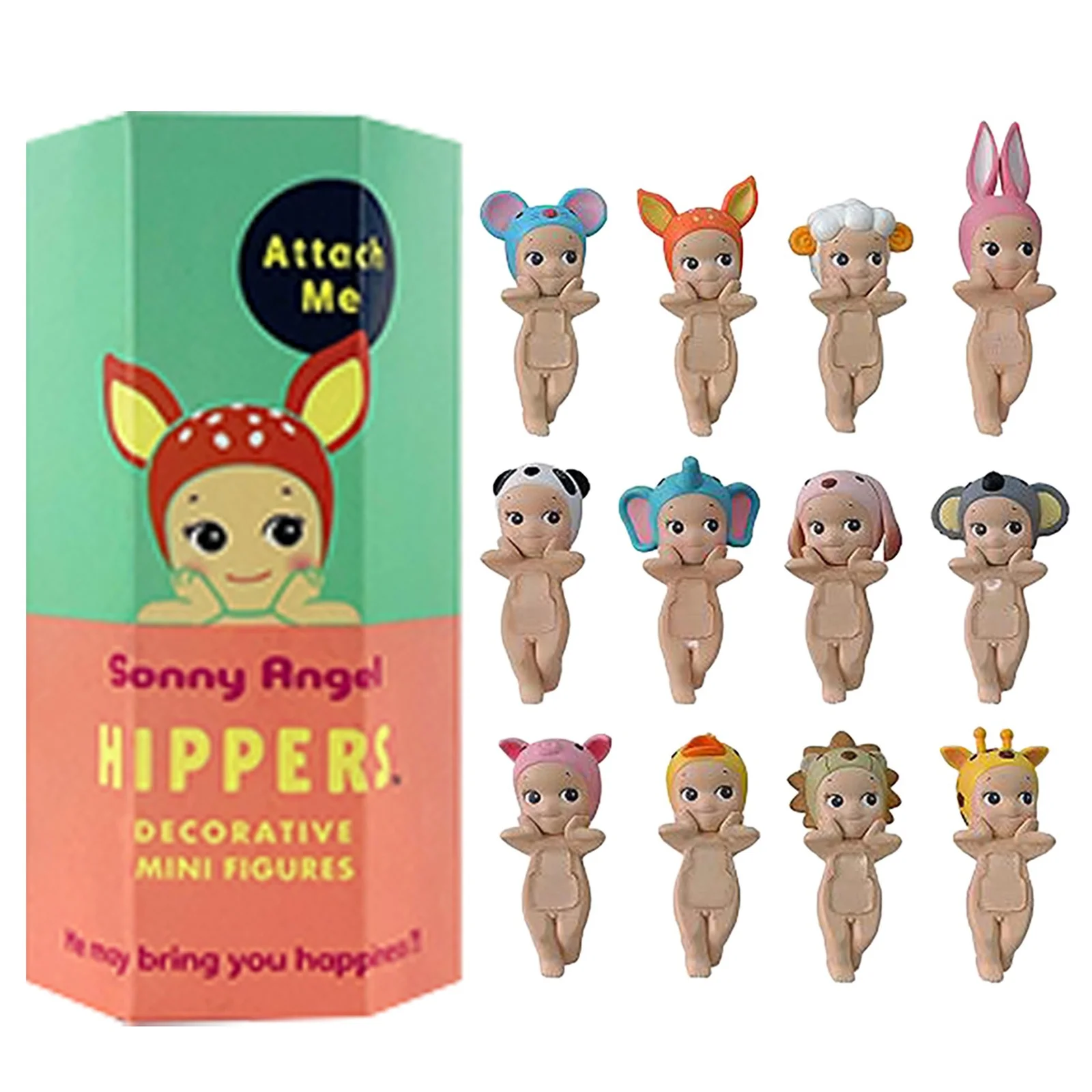 Sonny Angel HIPPERS Animal Series - Original Mini Figure / Limited Edition - 1 Sealed Blind Box - Surprise Random Figure for Collectors Clearance! - Image 1