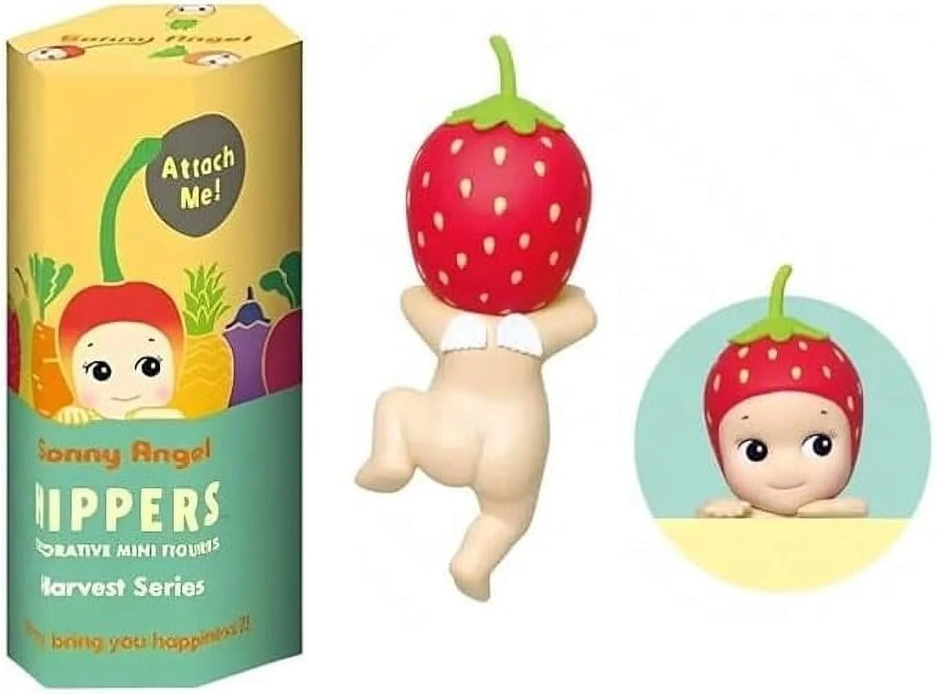 Sonny Angel Hippers Harvest Series Mini Figure 2022 Yellow 3.74 Inch - ONE ASSORTED - Image 1