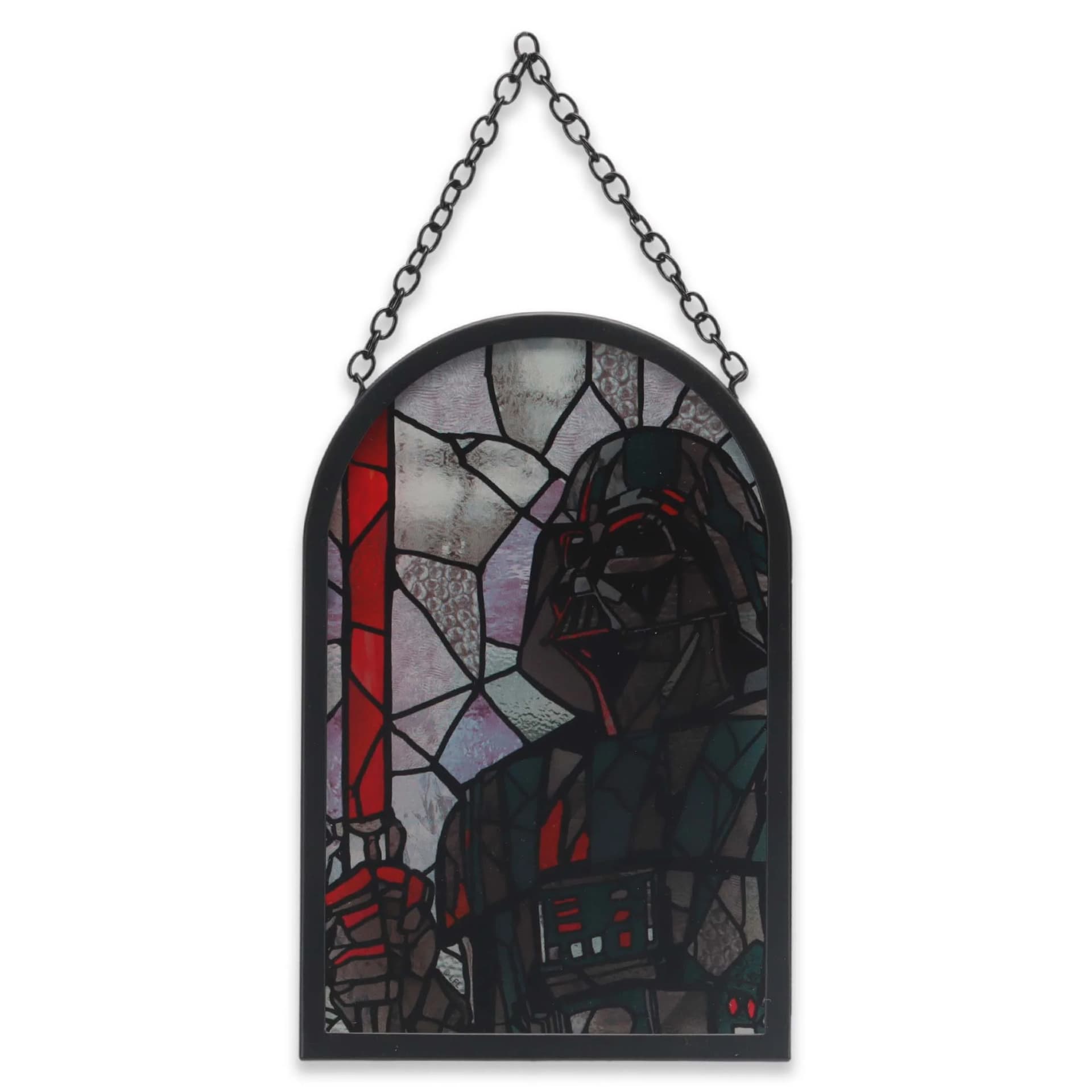 star wars hanging print on glass wall art - Image 1