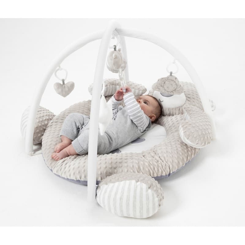 BabyZee Spielmatte mit Spielbogen als Kuschelbär und Babynest - Image 1