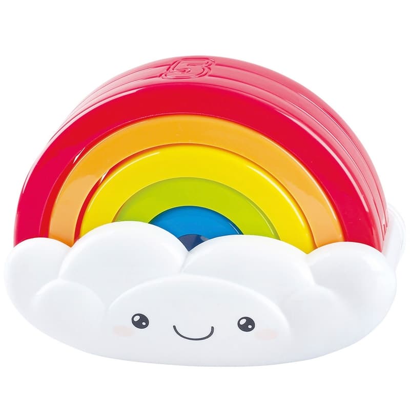 Big Steps Rainbow Cloud Stacking Toy - Image 1