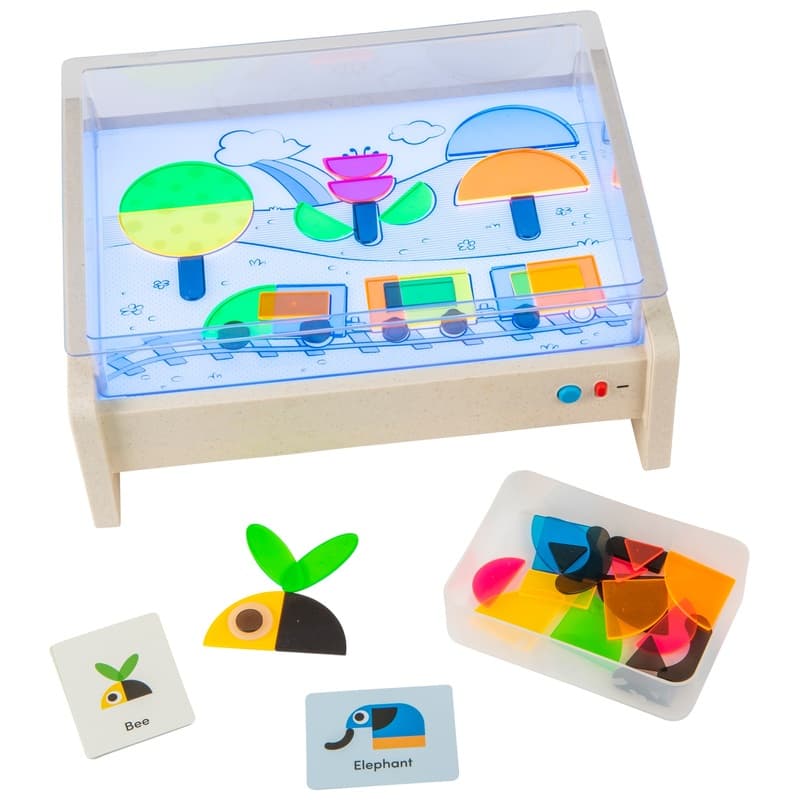 Battat Education Bright Explorer Activity Light Box Playset - Image 1
