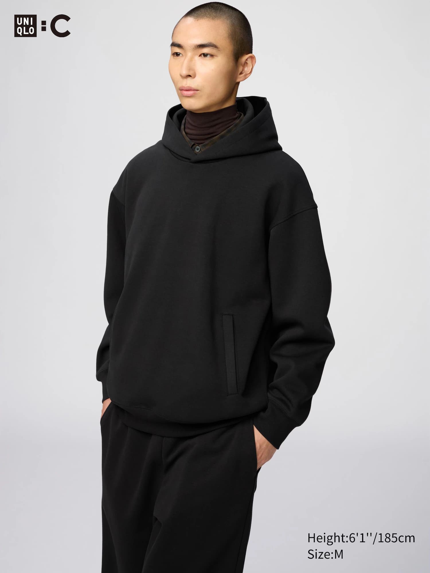 Sweat Oversized Pullover Hoodie | UNIQLO US - Image 1
