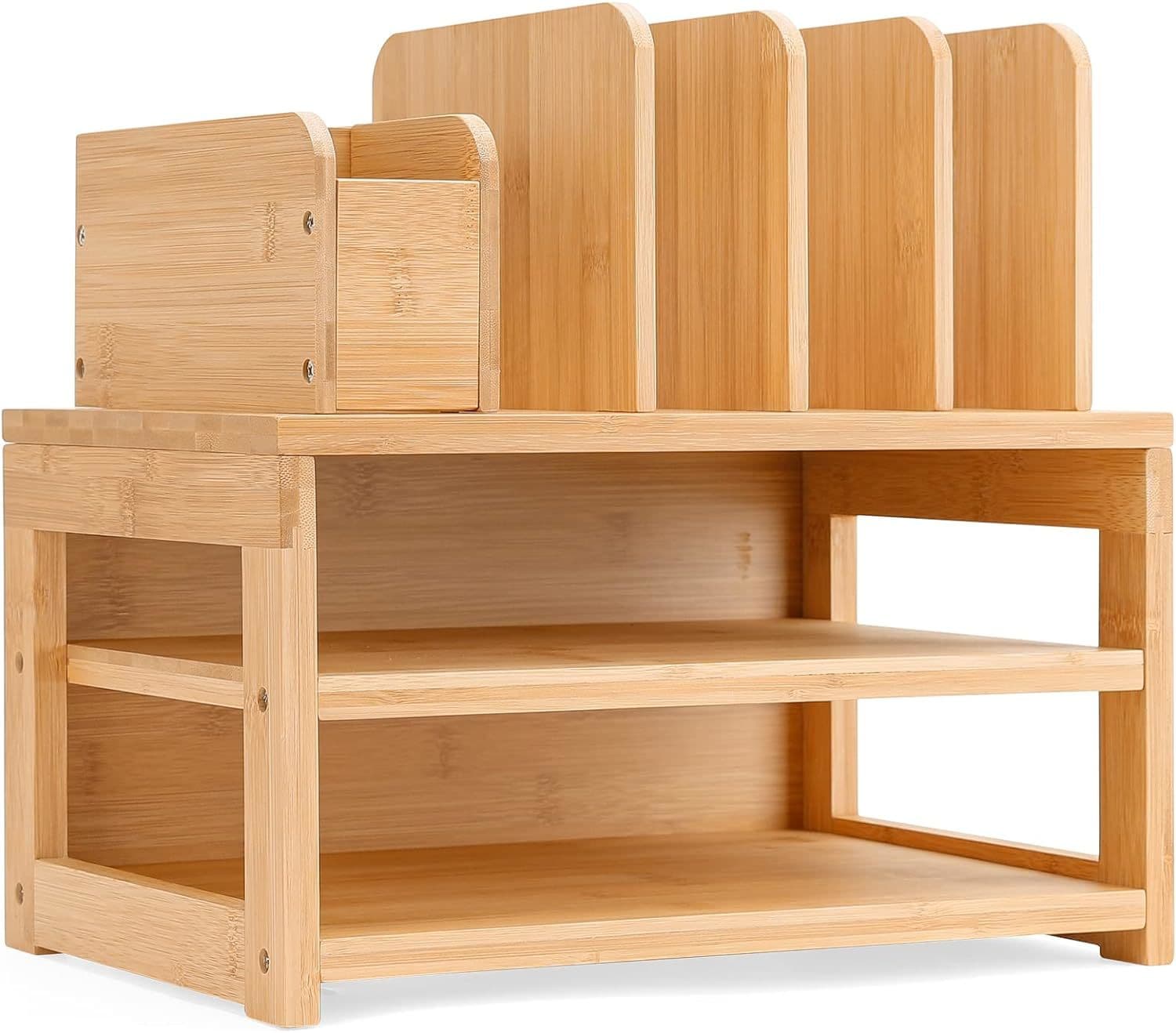 Homde Bamboo Desk Organizer