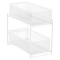 2-Drawer Mesh Organizer