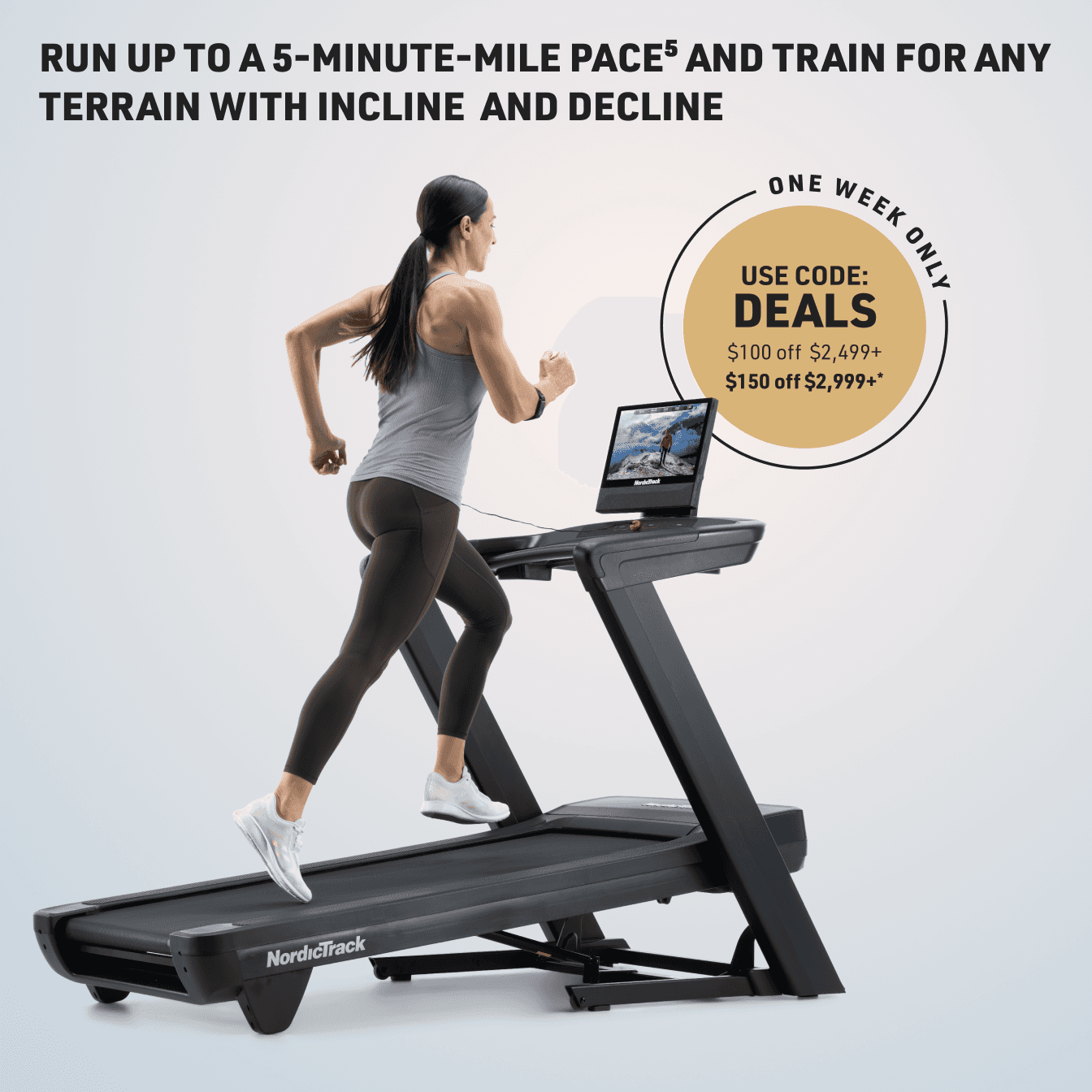 COMMERCIAL 1750 Treadmill - Image 1