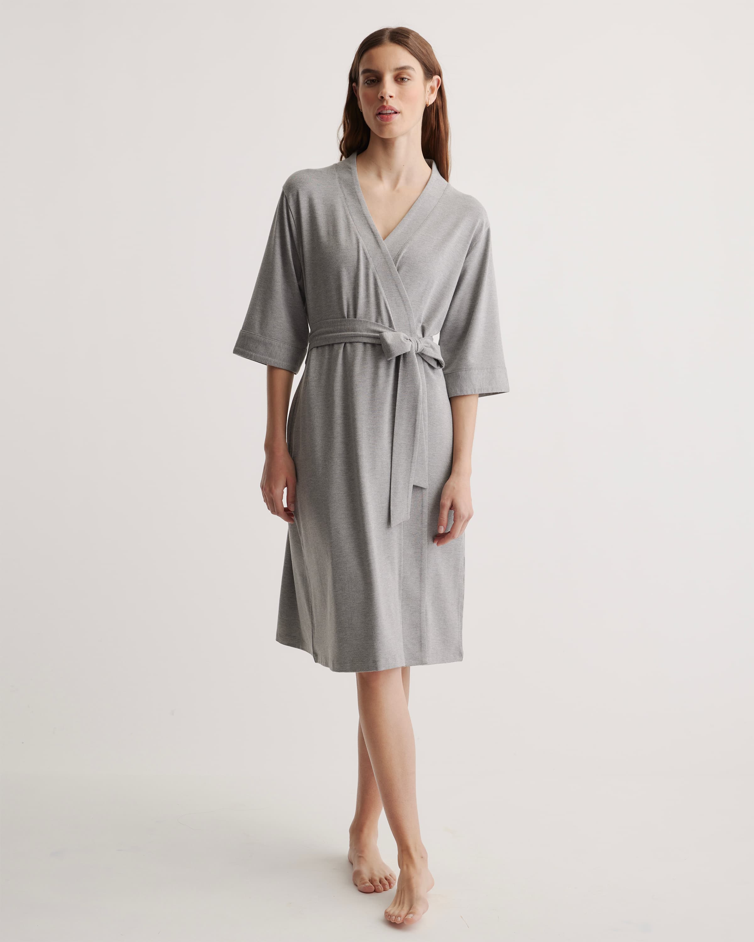 Organic Bamboo Jersey Robe