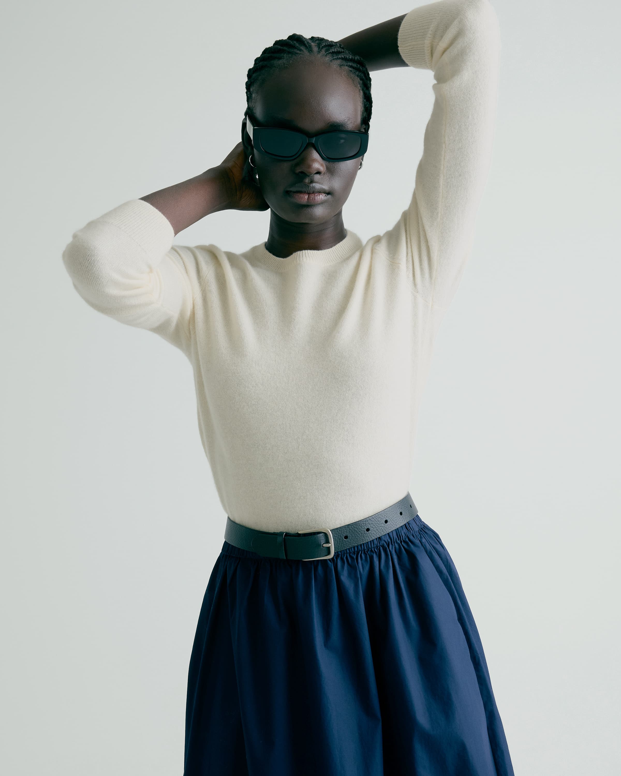 Mongolian Cashmere Crewneck Sweater