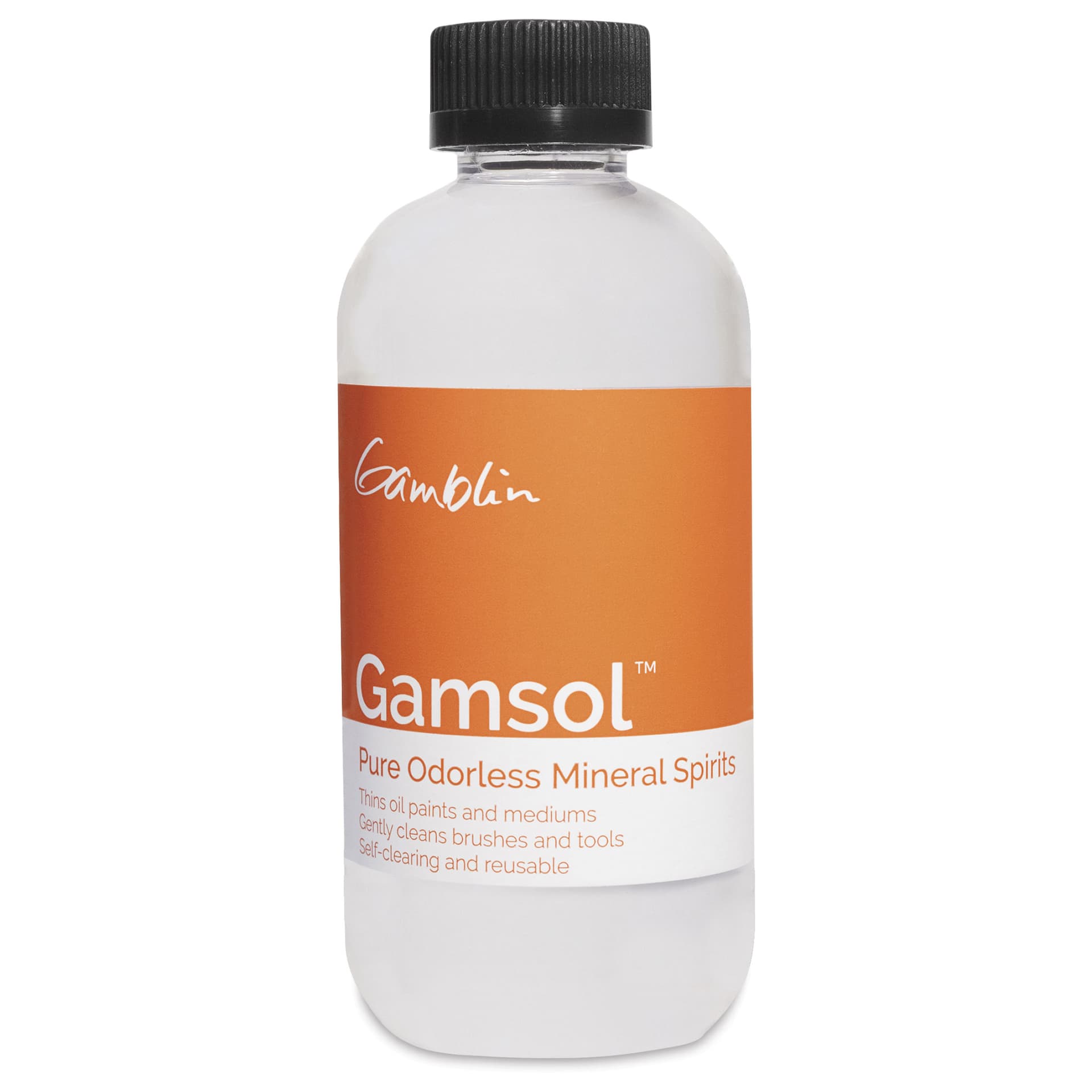 Gamblin Gamsol Odorless Mineral Spirits - 8 oz - Image 1