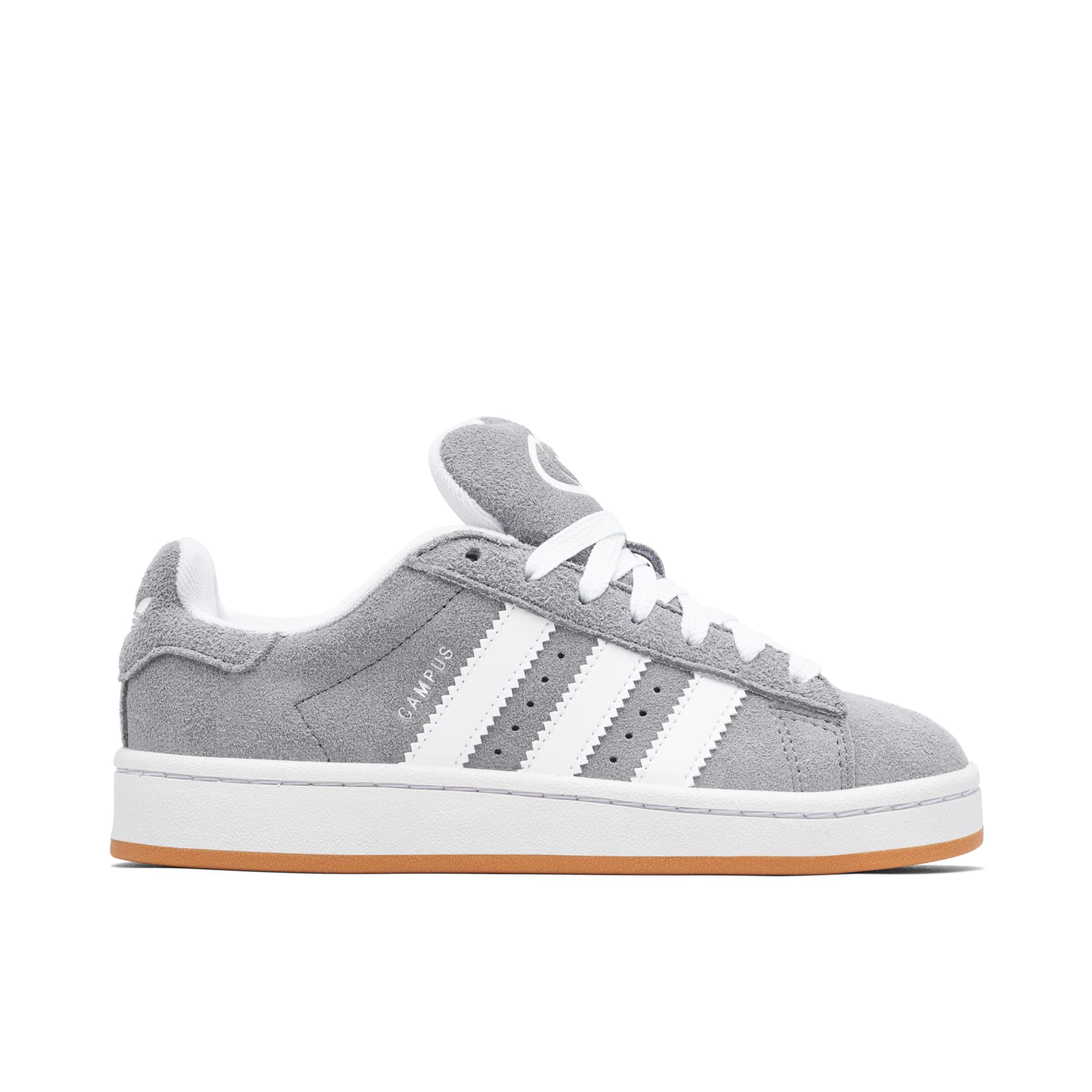 Adidas Campus 00s Grey Gum GS Size: UK 3 | EU 35 1/3 | US 3.5 - Image 1