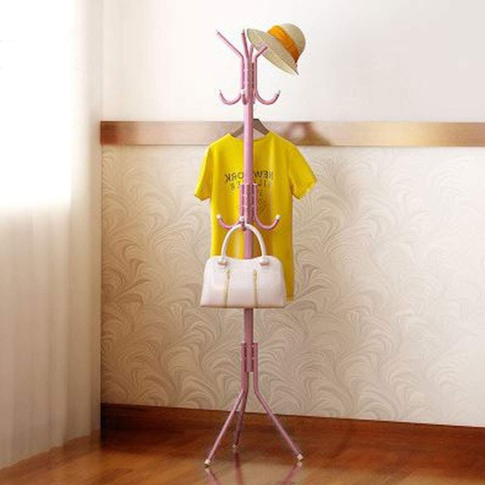 12 Hooks Clothes Stand, 175cm, For Jacket Rack Umbrella Clothes Holder, Floor Standing Rack Clothes - Image 1