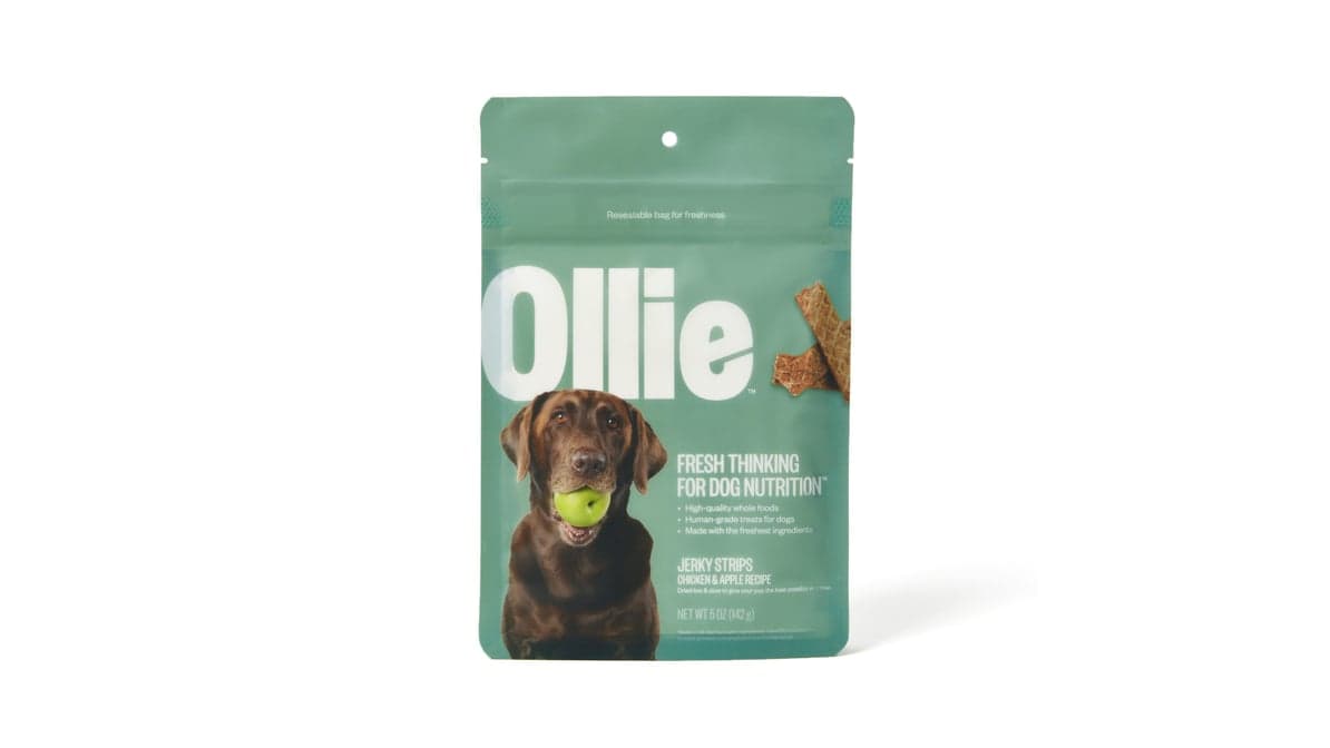 Ollie Chicken & Apple Jerky Strips