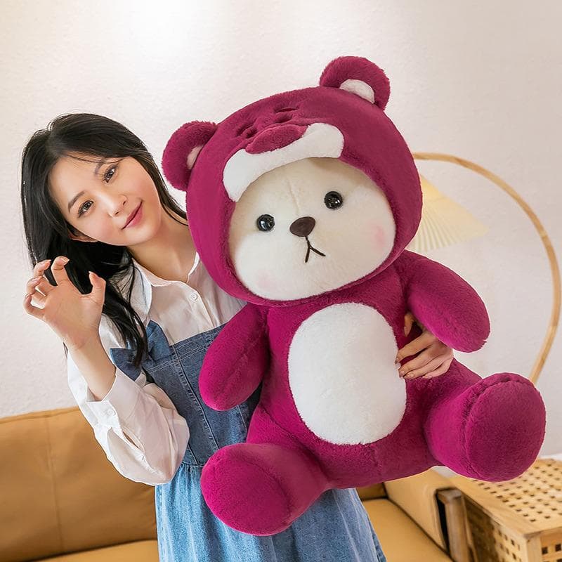 Süße Transformation Steedy Bear Ragdoll Lina Violent Bear Puppe Plüschtier Wurfkissen Kindergeschenk Mädchen Weihnachtsgeschenk Feiertagsglückwünsche - Image 1