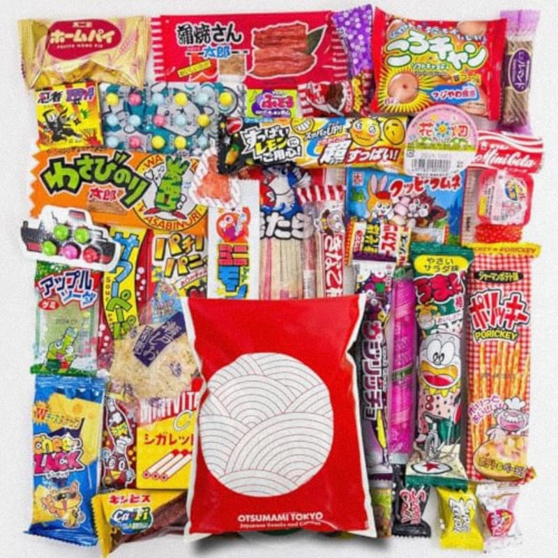 35pcs Original Japanese Dagashi Candy and Snack Assortment Gift Bag HandPicked Variety Box of Popular Treats Fun and Unique Gifts for and Adults Perfect for Birthdays Parties and Souvenirs - Image 1