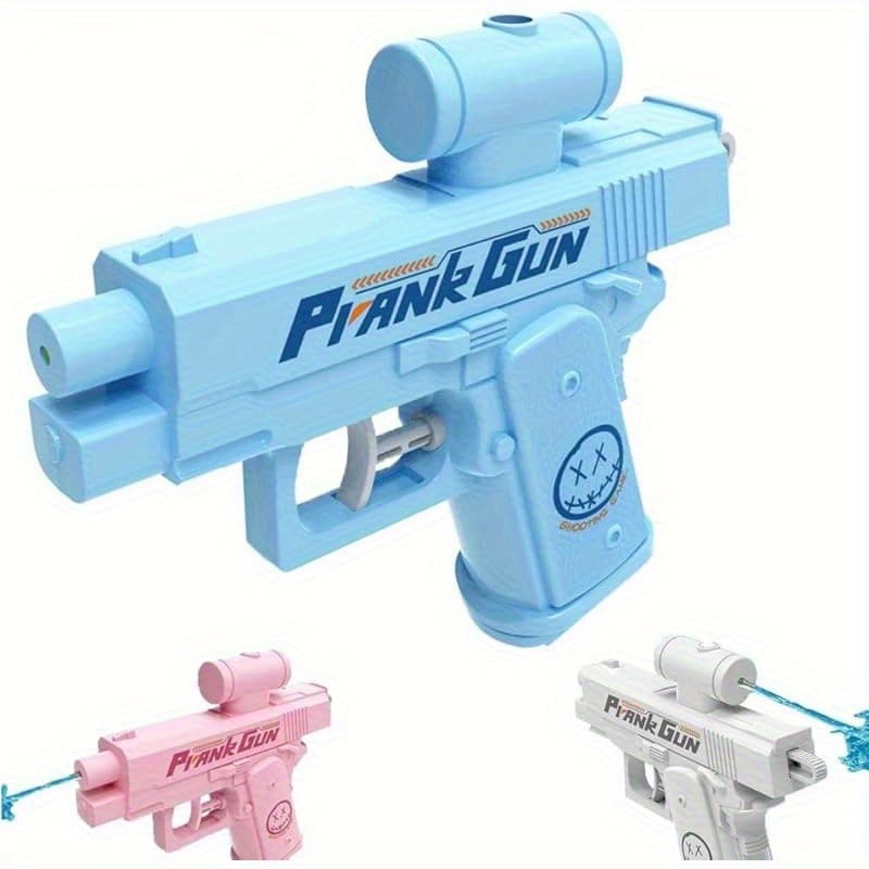Yepfirst Dual-Sided Reverse Water Gun - Bidirectional Sprayer with Front & Back Shooting, Quick-Reload Prank Weapon for Parties, Office, School - Funny Practical joke gift (White) - Compatible with standard eyewear, Outdoor Fun, Playful Design, Easy to Use, Office Pranksters - Image 1
