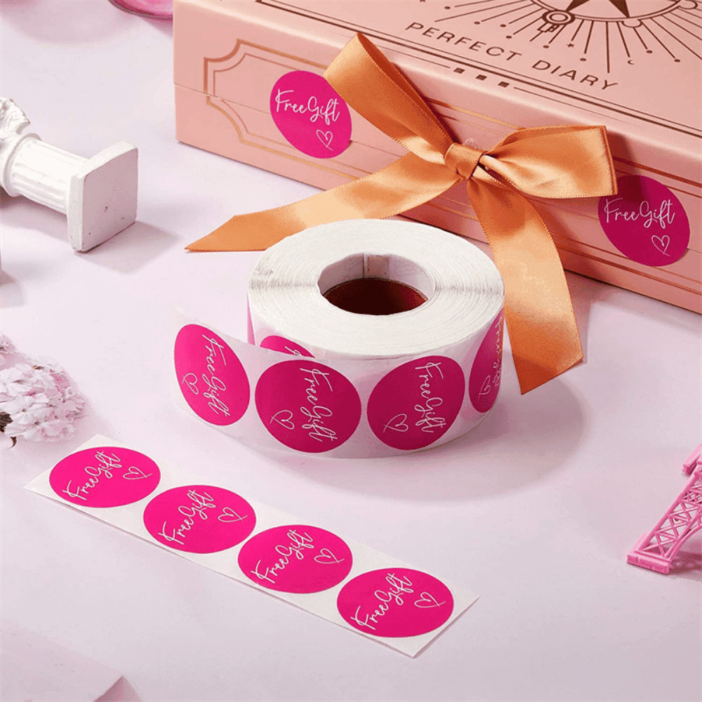 500pcs/ roll 1Inch Customer Appreciation Stickers Small Business Sticker, Decorative Sealing Stickers For Delivery, Decoration, Gifts, Packaging - Image 1