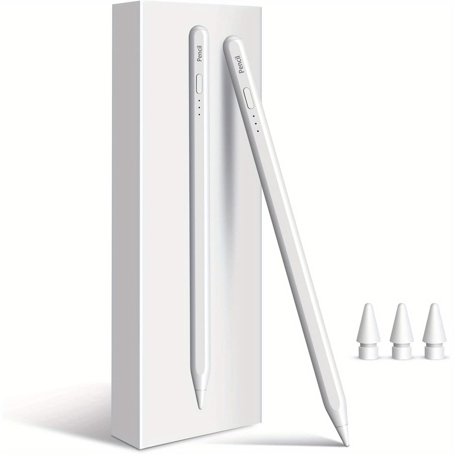 Apple Pencil 2nd Gen for iPad 9th/10th Gen, iPad Pro 11/12.9, Air 3-5, Mini 5/6 - 10-Min Fast Charge, Palm Rejection & Tilt Sensitivity Stylus Pen with USB Charging, Tool | Streamlined Accessory | Smooth Functionality, Pencil for iPad - Image 1