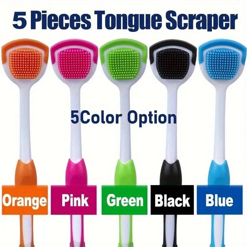Kit de Nettoyage pour Langue 1 Pièce, Brosse à Langue 1 Unité, Nette la Surface et Garde la Bouche Fraîche, Idéal pour les Soins Bucco-Dentaires Quotidiens Après les Repas, Cadeau Fête des Mères pour Femmes - Image 1