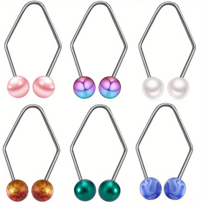 1pc-Facial Dimple Trainer Stainless Steel 14G Pearl Dimple Maker Accessories - Image 1