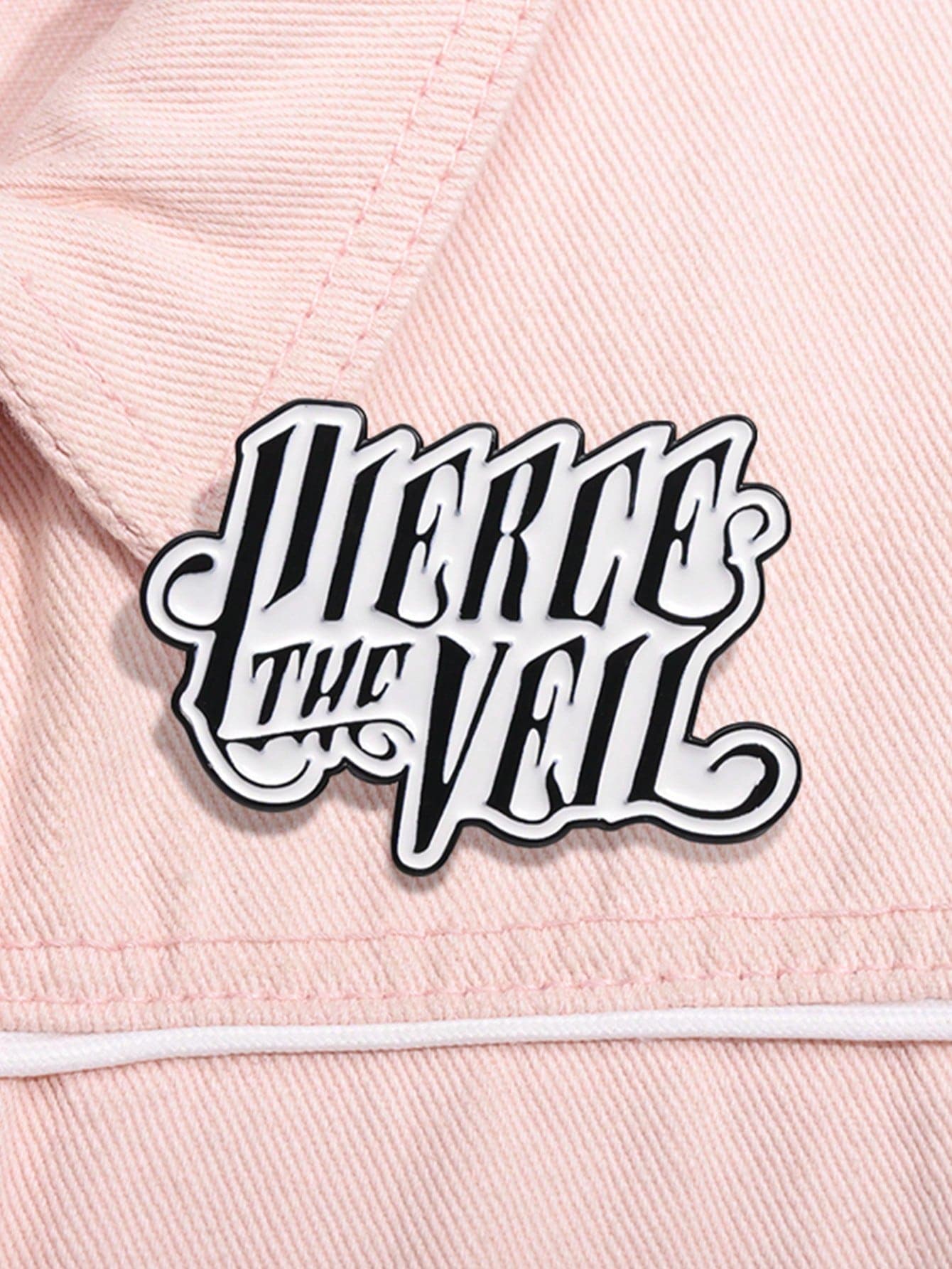 1pc Have Faith Letter Brooch Enamel Pins Custom Creative Words Alloy Brooch Clothes Lapel Badge Novelty Jewelry Gift For Friends - Image 1