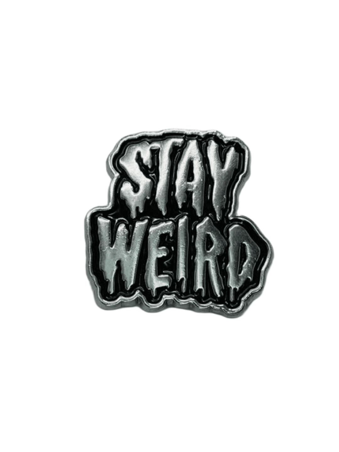 Halloween Horror Enamel Pins Stay Weird Metal Brooch Badge Fashion Jewellery Clothes Hat Backpack Accessory Gifts - Image 1