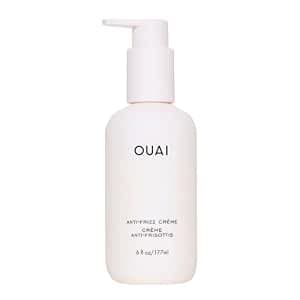 OUAI Anti Frizz Cream - Moisturizing Hair Cream with Frizz Control & Heat Protection - Provides Lasting Hydration with Jackfruit & Beetroot Extract - Paraben, Phthalate & Sulfate Free (6 oz) - Image 1