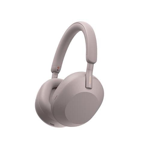 Sony WH-1000XM5 The Best Wireless Noise Canceling Headphones, Auto NC Optimizer, 30-Hour Battery, Alexa Voice Control, Smoky Pink - Smoky Pink - One Size - Headphones - Image 1