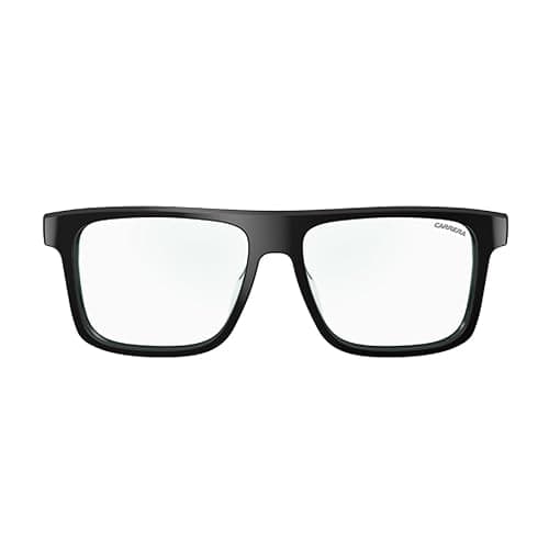Carrera Smart Glasses with Alexa (newest model), Smart audio glasses, Sprinter black frames with blue light filtering lenses, Square - Image 1