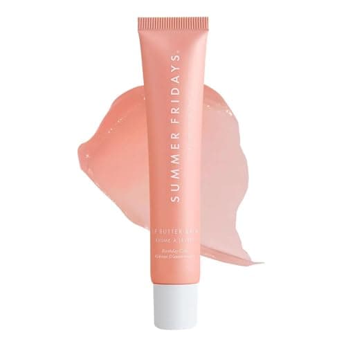 Summer Fridays Tinted Lip Butter Balm - Conditioning Vegan Lip Balm for Instant Moisture, Shine & Hydration - Softening & Soothing Skincare - Birthday Cake (.5 Oz) - Image 1