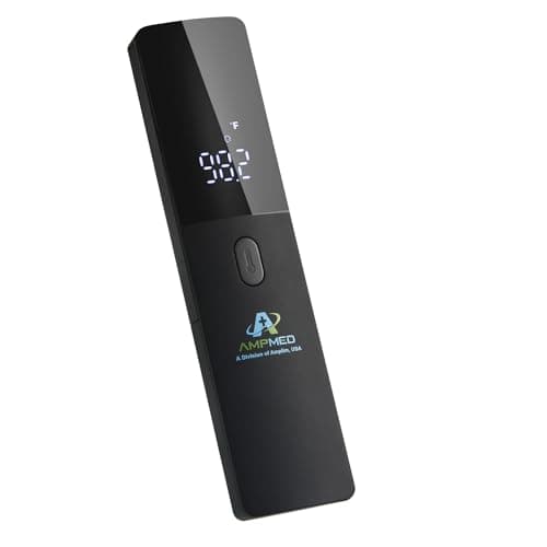 Amplim No-Touch Forehead Thermometer for Adults and Kids, Non-Contact Digital Baby Thermometer for Infants/Newborns. Medical Grade Touchless Temporal Thermometer for Fever, FSA HSA Eligible - Image 1