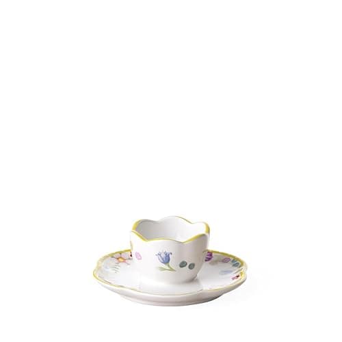 Villeroy & Boch – Spring Awakening Coquetier Avec Sous-Tasse, Décorations De Pâques, Pâques Décoration, Déco De Pâques, Porcelaine, Jaune - Image 1