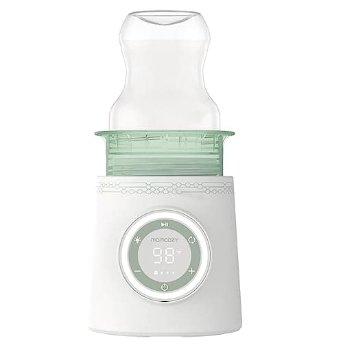 Momcozy Portable Bottle Warmer for Outing and Travel, Fast Heating with Smart Temperature Control, Double Layer Leak-Proof, Chargeable with USB for Philips Avent, Tommee Tippee, Comotomo - Image 1