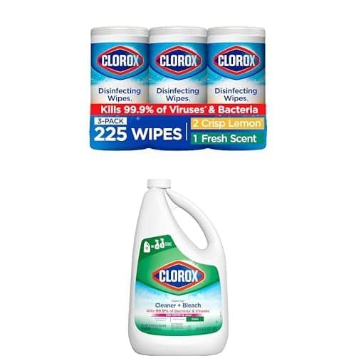 Clorox Disinfecting Wipes Value Pack, Bleach Free Cleaning Wipes, 75 Count Each, Pack of 2, Packaging May Vary - Image 1