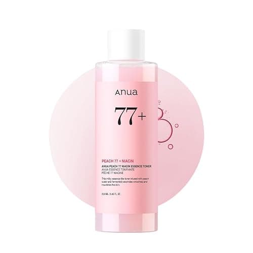 Anua Peach 77 Niacin Essence Toner 250ml / Brightening Toner for Face, Niacinamide, Panthenol, Ceramides, Facial Toner for Glass Skin, Korean Skin Care (8.45 fl.oz.) - Image 1