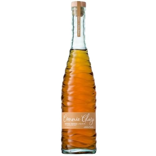 Connie Glaze Toffee Vodka Liqueur | 20% abv | 70cl | Deliciously Smooth, Made with Premium Toffee & Cornish Sea Salt, All Natural Ingredients, Crafted in Cornwall, Enjoy Neat - Image 1