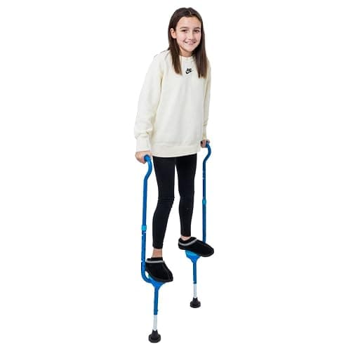 Flybar Maverick Walking Stilts for Kids - 5 Adjustable Height’s, Sturdy, Easy Assembly, Wide Non-Slip Rubber Bottom Tip, Foam Grips, Outdoor Toys for Kids 5+, 190 lbs - Image 1