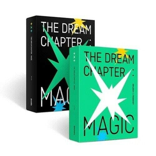 TXT Dream Chapter : Magic 1st Album 2 Ver SET 100p PhotoBook+1ea Student ID Pad+2p PhotoCard+8p Sticker Pack+1ea Viewer Glasses+Tracking Kpop Sealed - Image 1
