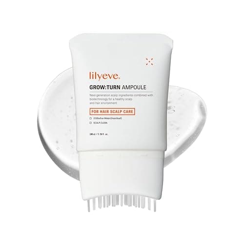 lilyeve GROWTURN Hair Growth Serum with Built-in Brush, Heartleaf-Derived Exosomes to Revitalize Hair, Hair Thickening, Hair Growth Accelerator - Korean Hair Care, 3.38 fl. oz. (Pack of 1) - Image 1