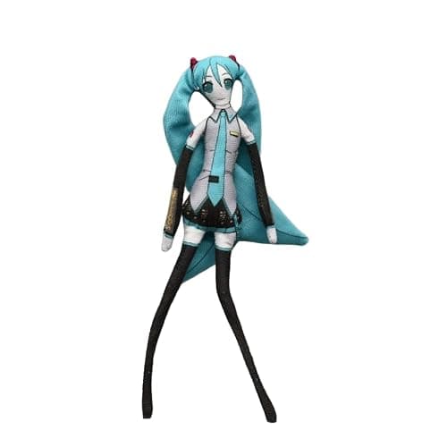 Jilijia Miku Plush Figure Anime Funny Twistable Pillow Soft Stuffed Figures 28CM Cartoon Pillow Collectibles Sofa Decorations Gifts - Image 1