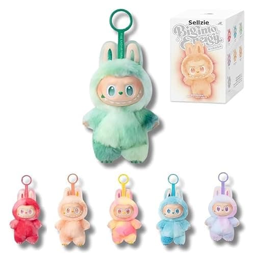 WESUN Keychain Accessory Decor, Keychain Decoration backpacks Bag Pendant, Collection Plush Hanging (Hide styles) - Image 1