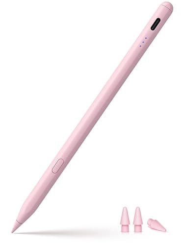 Stylet pour Apple iPad 2018-2026, Recharge Rapide avec Rejet de Paume, Détection d'Inclinaison, Compatible iPad 11/10/9/8/7/6/A16, Mini 7/6/5, Air M4/M3/M2 11"/13"/5/4/3, Pro M5/M4 13"/12.9″/11″ - Image 1