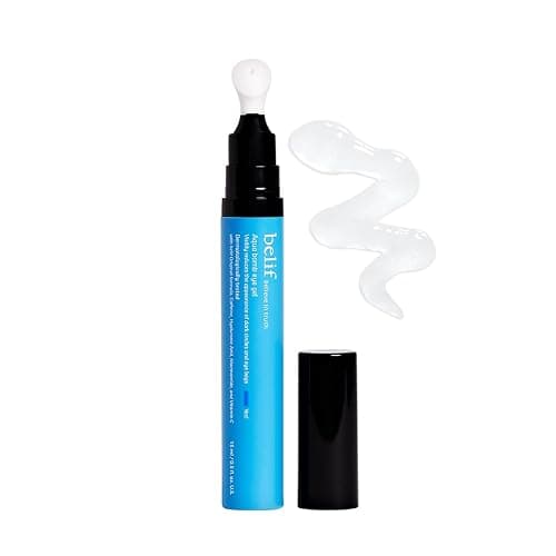 belif Aqua Bomb Cooling Eye Gel - Caffeine & Hyaluronic Acid for Puffiness & Hydration, Niacinamide & Vitamin C for Dark Circles, Adenosine & Collagen for Plumping & Firming, Korean Skin Care - Image 1